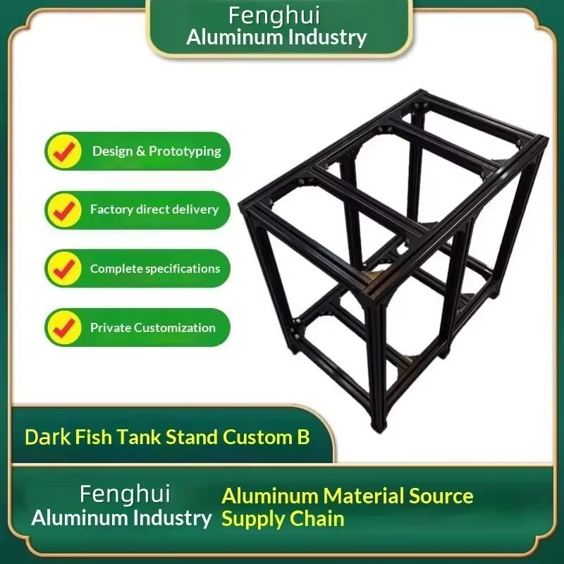 Aquarium Fish Supplier - Aluminiowy Profil Akwariowy Półka na Akwarium