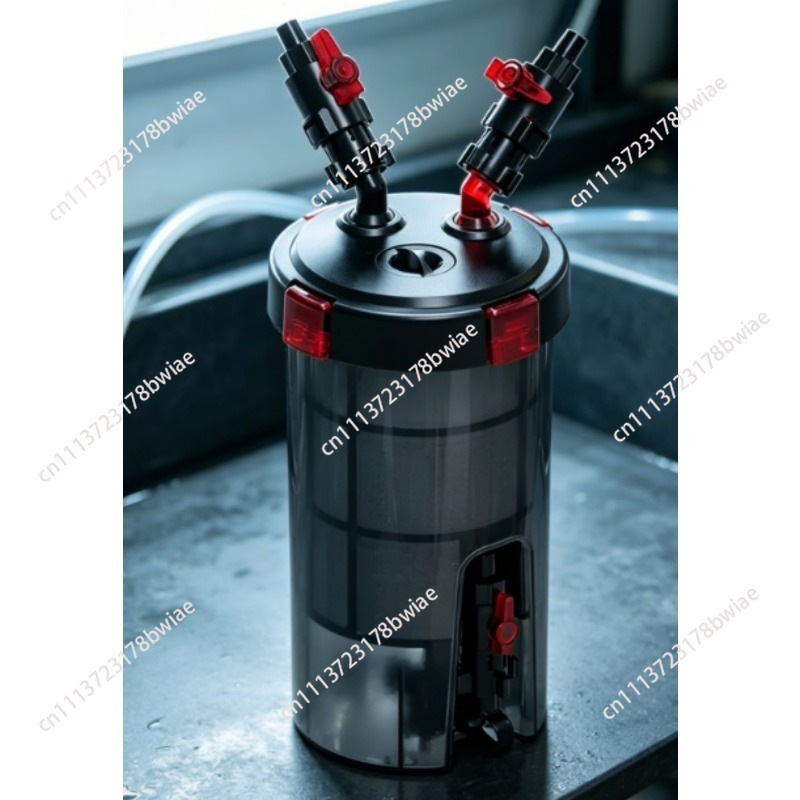 Fish Tank Filter Aquarium - Cichy zewnętrzny filtr beczkowy do akwarium,