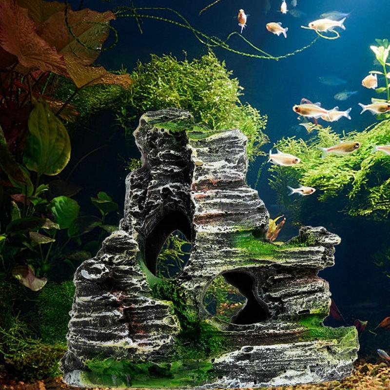 Aquarium Fish Hide - Akwarium Dekoracja z piaskowca Akwarium Krajobraz