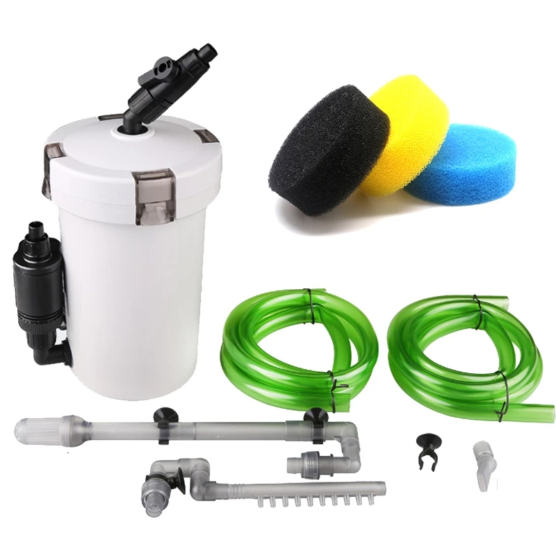 Fish Tank Filter Aquarium - Ultrascichy zewnętrzny filtr akwariowy HW‑602B HW‑603B