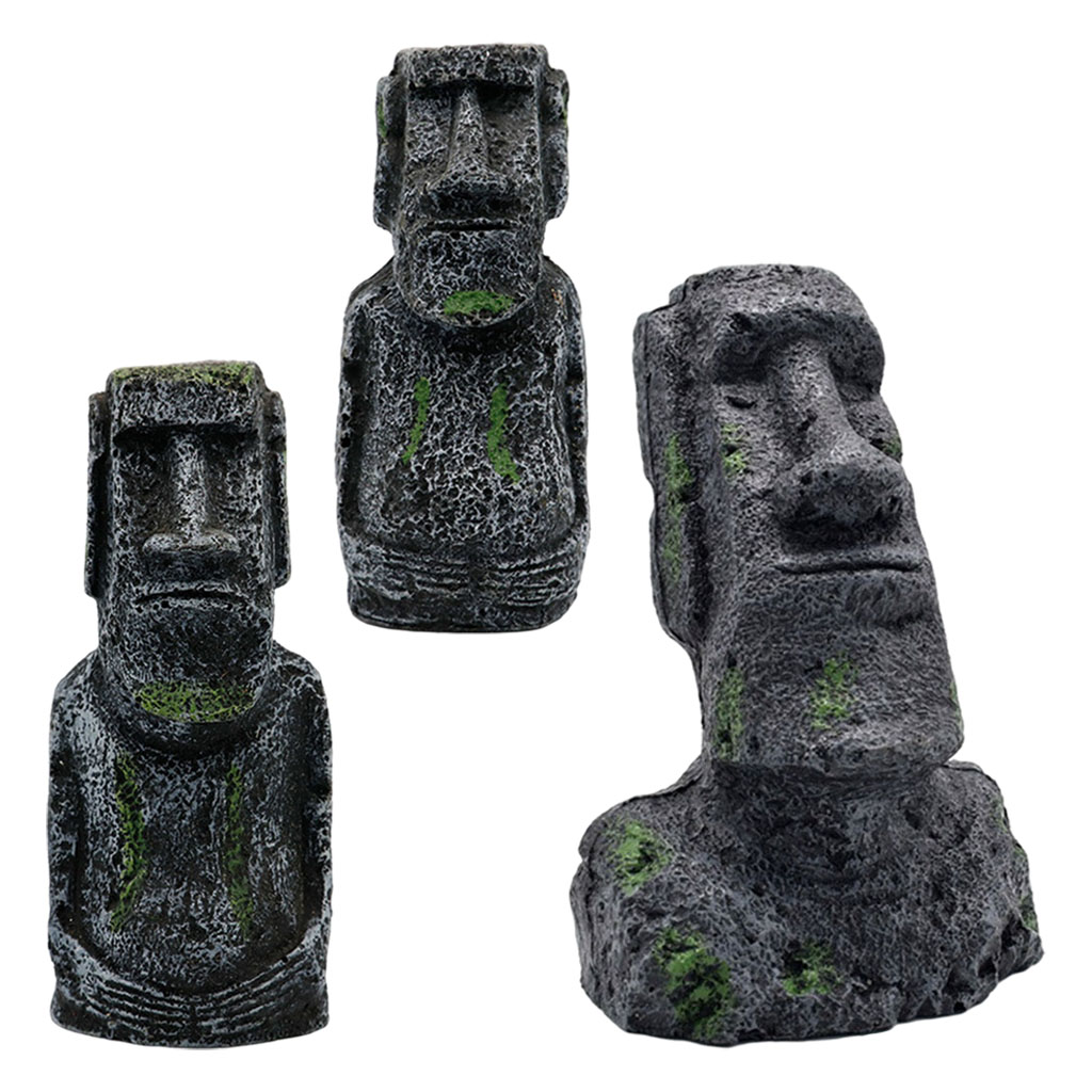 Akwarium Moai Statues Easter I – Aquarium Fish Names recenzja i cena