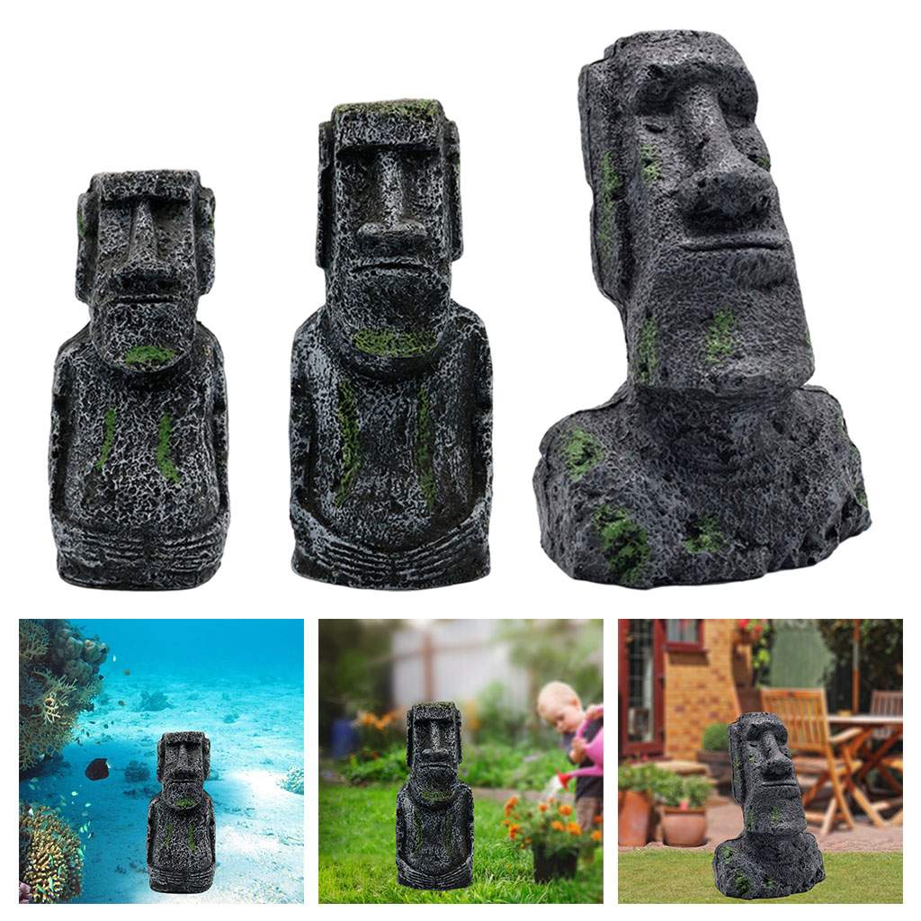 Akwarium Moai Statues Easter I – Aquarium Fish Names recenzja i cena