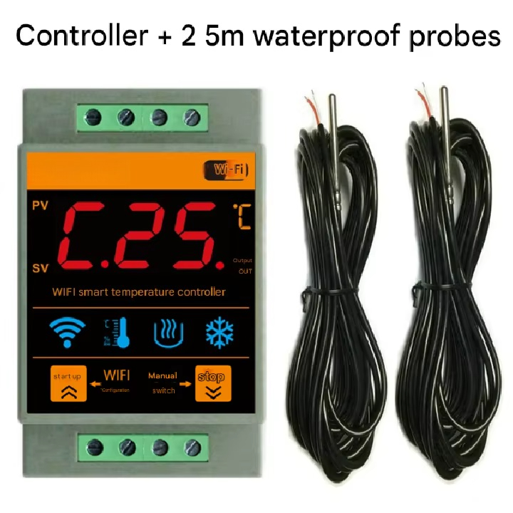 Czujnik temperatury WiFi, term – Aquarium Thermometer recenzja i cena