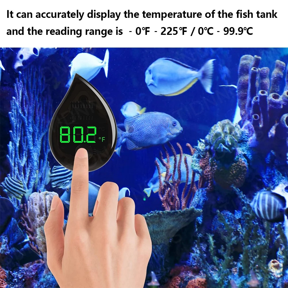 Samoprzylepny termometr do akw – Aquarium Thermometer recenzja i cena