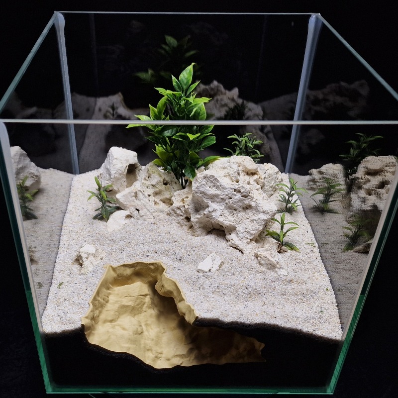 Drukowany w 3D, wysoce realist – Aquarium Fish Hide recenzja i cena