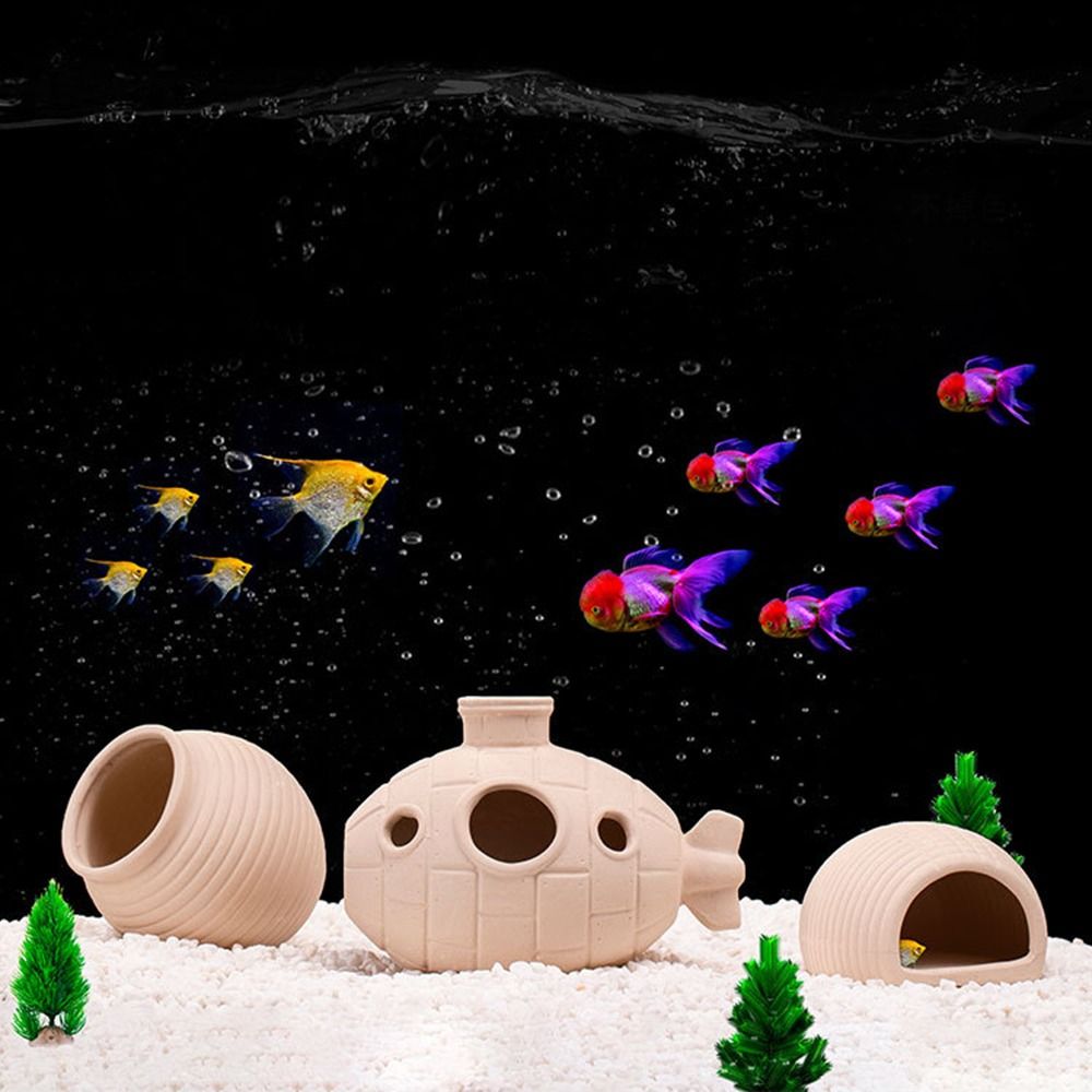 Ceramiczne akwarium - schronie – Aquarium Fish Hide recenzja i cena