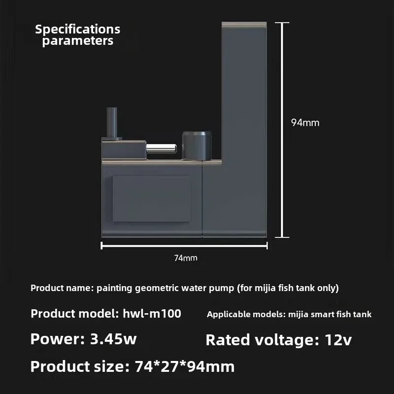 1 szt. Dla Xiaomi Mijia inteli – Fish Tank Filter Aquarium recenzja i cena