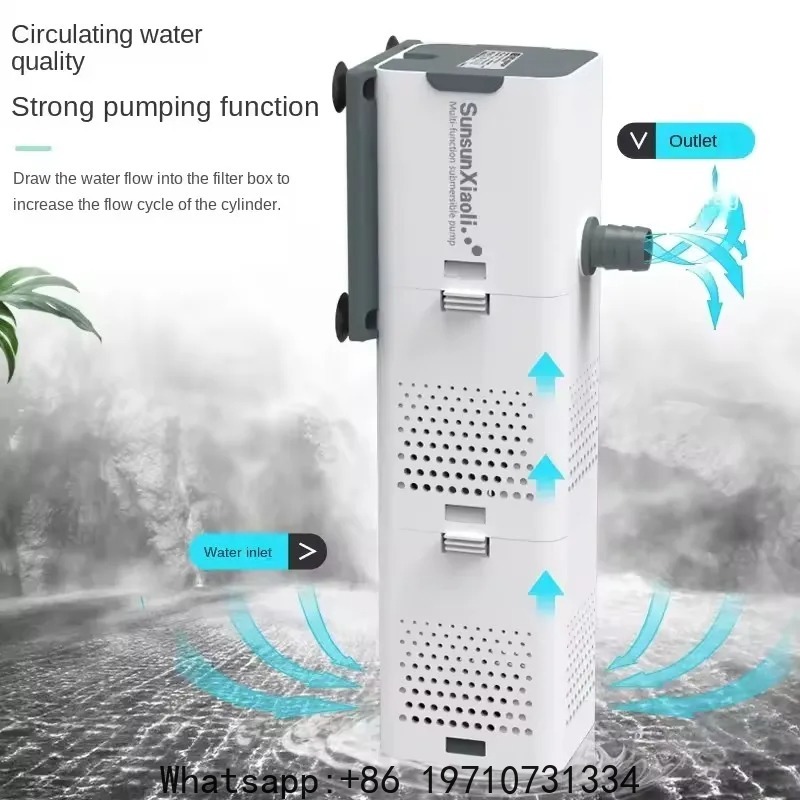 SUNSUN Filtr 3 w 1 do Akwarium – Fish Tank Filter Aquarium recenzja i cena