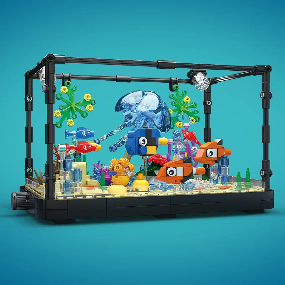 Zestaw klocków do budowy akwar – Aquarium Fish Names recenzja i cena
