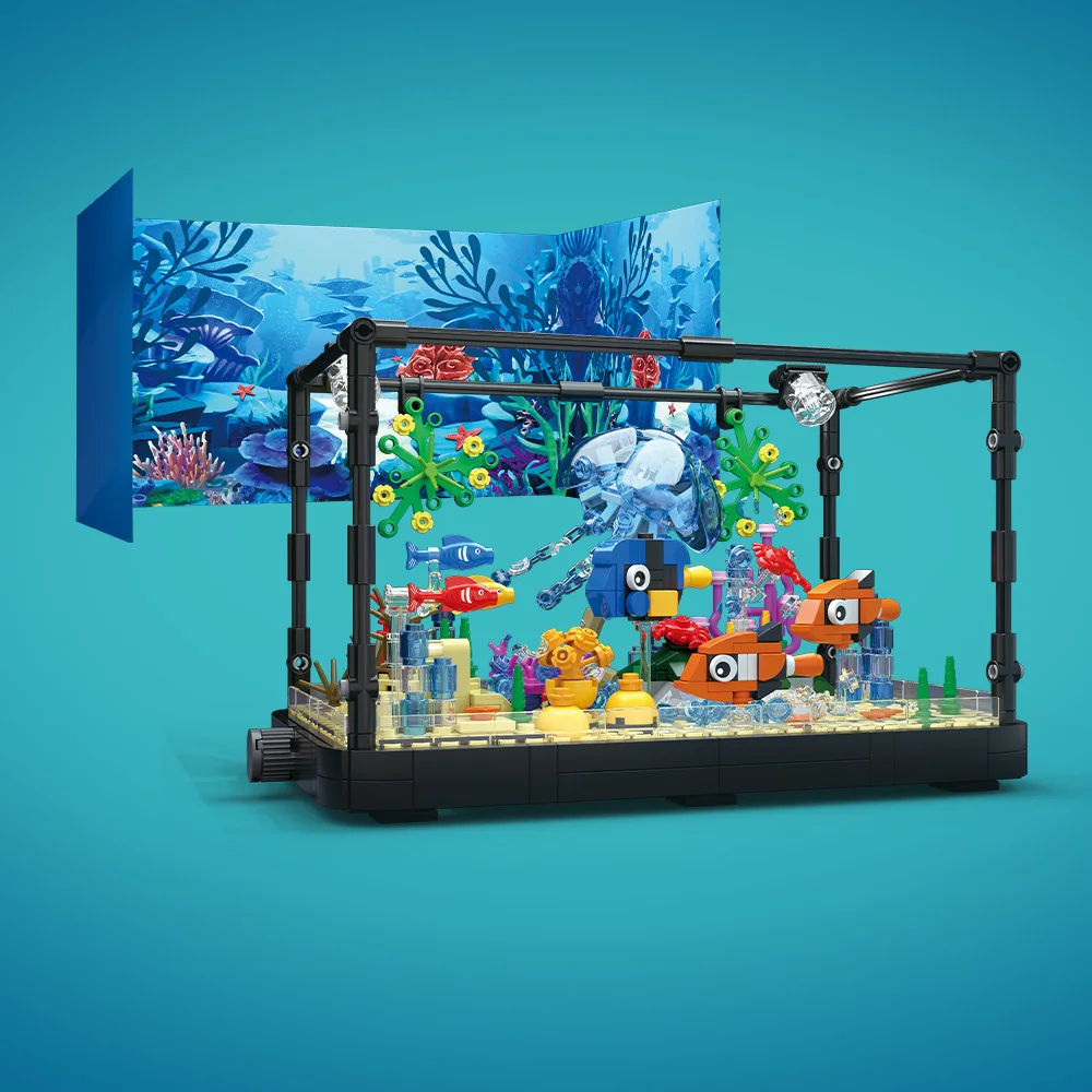Zestaw klocków do budowy akwar – Aquarium Fish Names recenzja i cena
