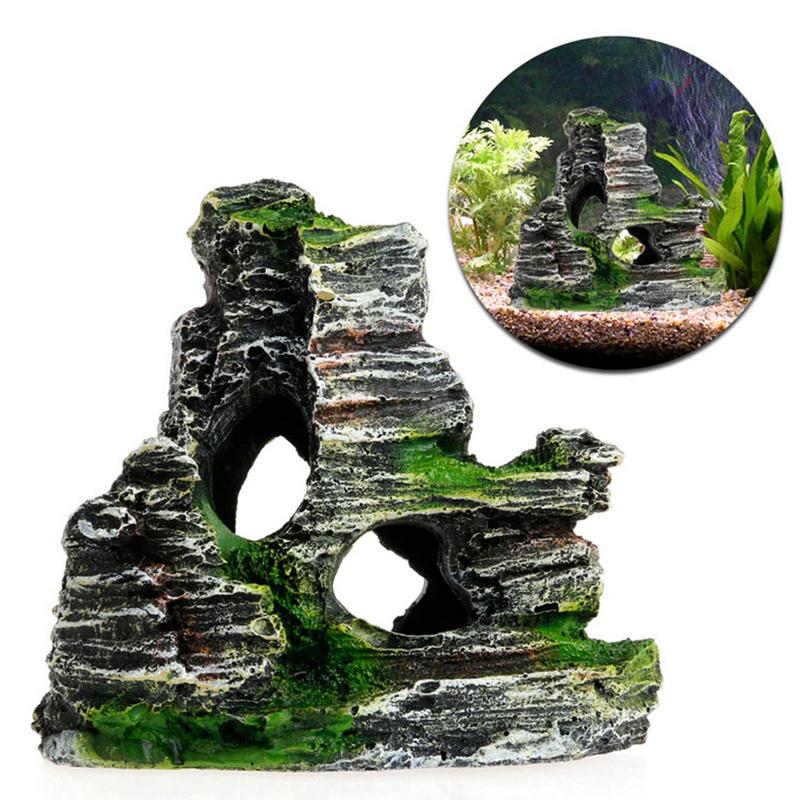 Akwarium Dekoracja z piaskowca – Aquarium Fish Hide recenzja i cena