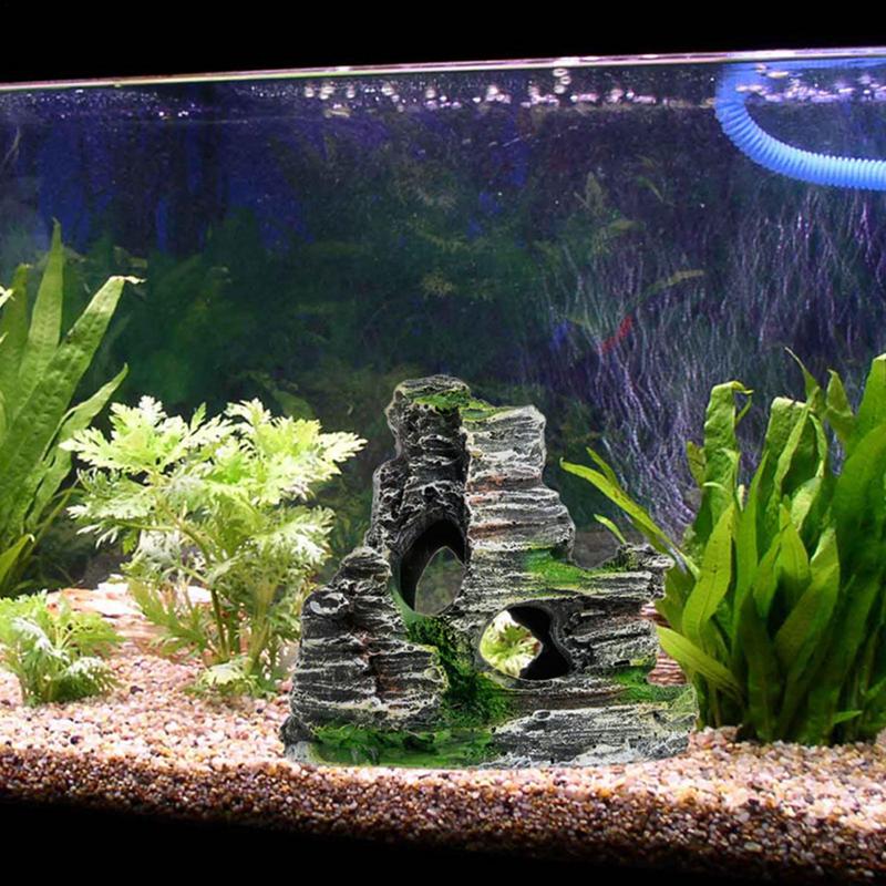 Akwarium Dekoracja z piaskowca – Aquarium Fish Hide recenzja i cena