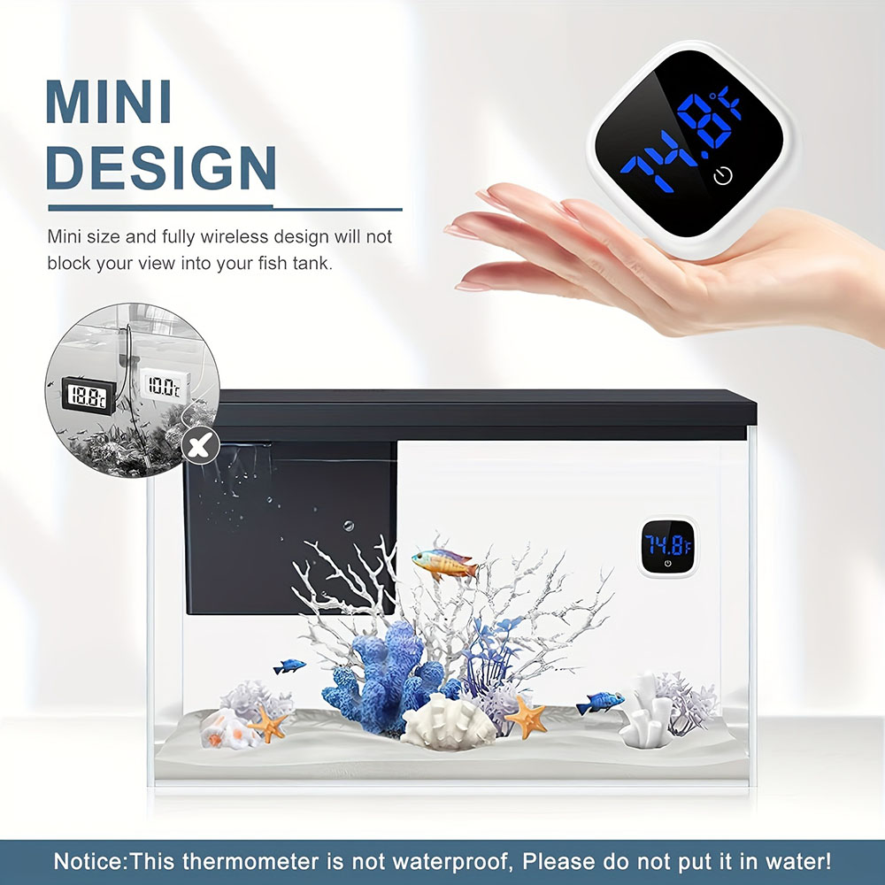 Termometr cyfrowy do akwarium  – Aquarium Thermometer recenzja i cena